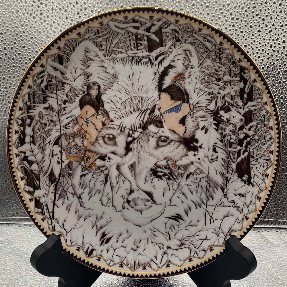 1997 Bradford Exchange Diana Casey Shared Worlds Collector Plate